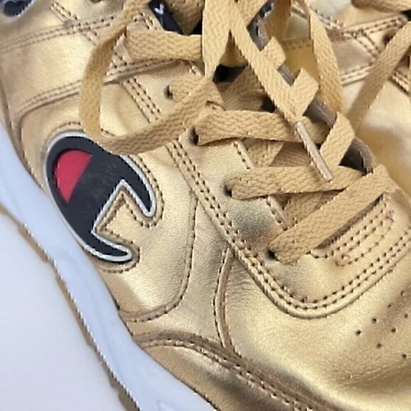 Man's gold champion sneakers - Picture 7 of 8